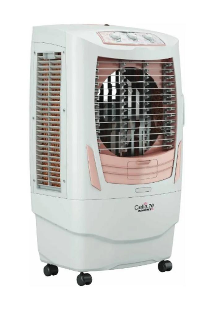 HAVELLS Celia 70 - Inverto Plastic White and Rose Gold 70 L Domestic Air Cooler_1