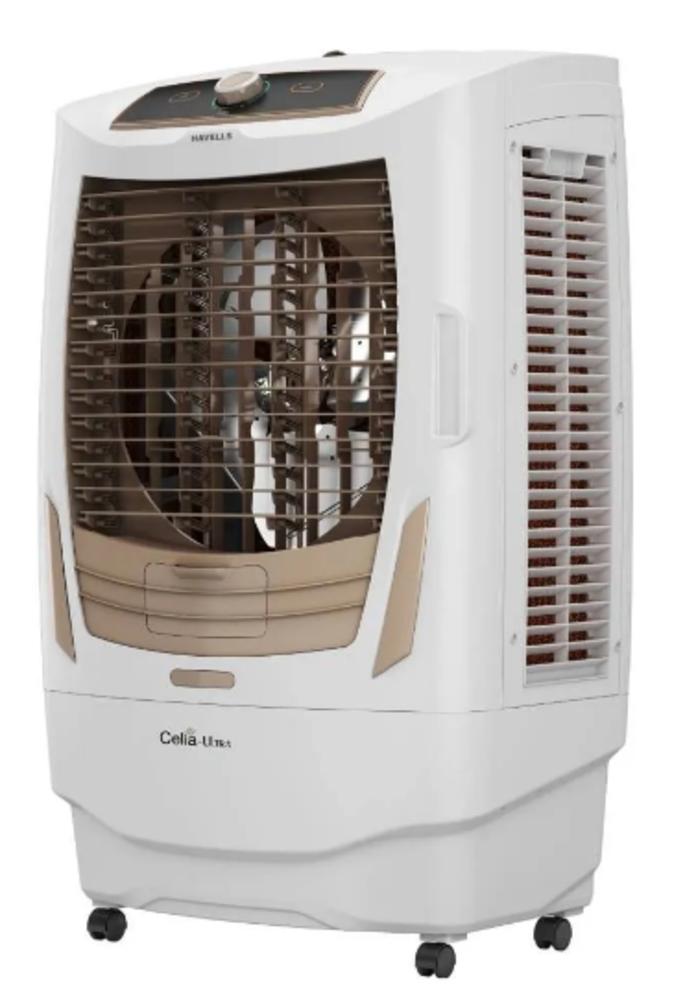 HAVELLS Celia Ultra Plastic White and Brown 55 L Domestic Air Cooler_2
