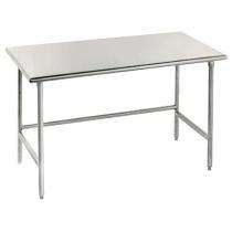Hotel Stainless Steel Table 1200 x 800 x 50 mm Silver_0