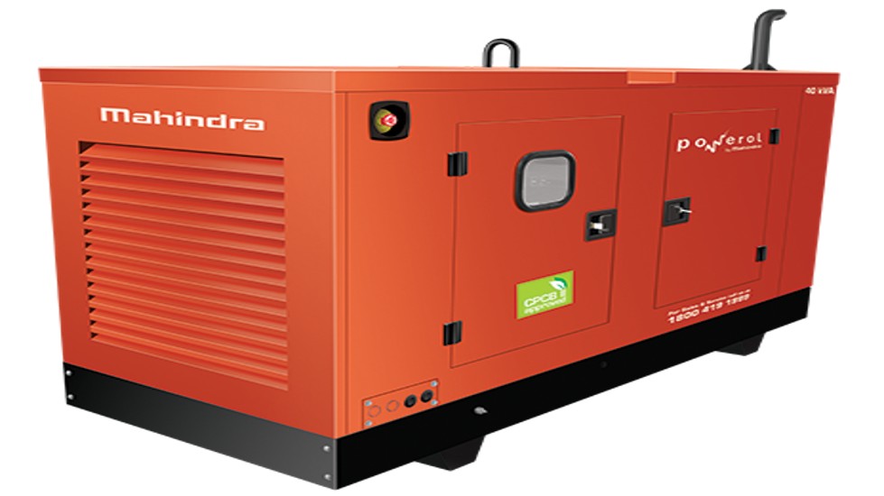 Powerol by Mahindra Silent 40 kVA Three Phase 115 L Diesel Generators_0
