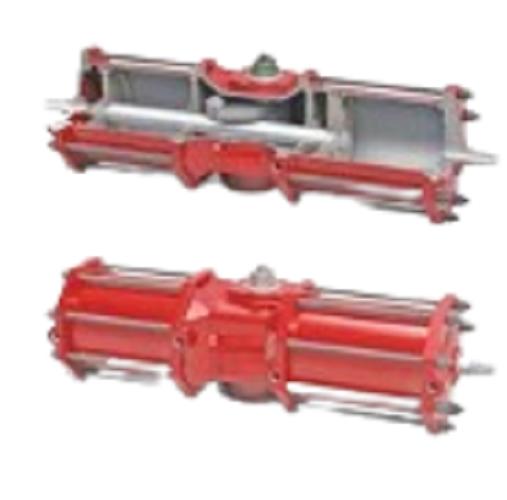 Cair DA-40 Single Yoke Rotary Pneumatic Actuator_2