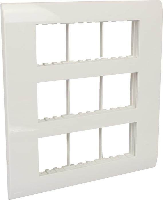 ANCHOR ROMA 288218 18 Module White Modular Switch Plate Cover_1