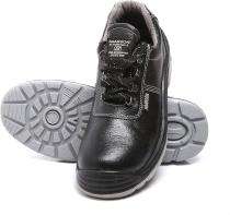Agarson Duster Real Leather Steel Toe Safety Shoes Black and Grey_0