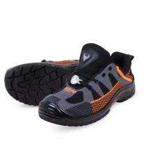 Safehawk Fyr Airmix Steel Toe Safety Shoes Sports Black and Grey_0