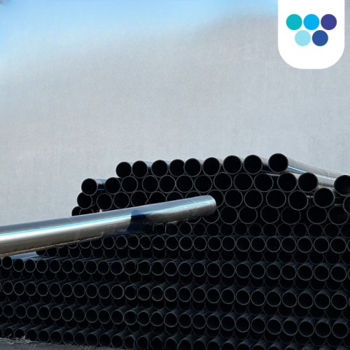WESTERN 75 mm PE 63 HDPE Pipes PN 6 Straight Length_3