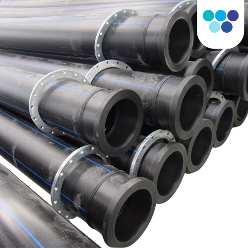 WESTERN 200 mm PE 63 HDPE Pipes PN 6 Straight Length_4