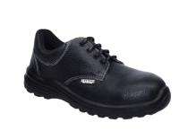 COFFER SAFETY 1012 Buff Barton Leather Steel Toe Safety Shoes Black_0