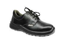 Coffer 1304 Buff N/D Grain Barton Leather Steel Toe Safety Shoes Black_0