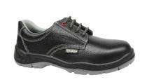 COFFER SAFETY 1320 Buff N/D Grain Barton Leather Steel Toe Safety Shoes Black_0