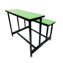 Mild Steel 3 Seater Student Bench Desk_0