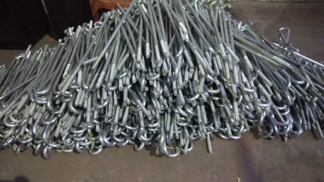 BKI M24 Steel Foundation Bolts L Shape 750 mm_1