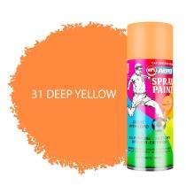 ABRO SP-031 Spray Paint 400 mL Deep Yellow_0