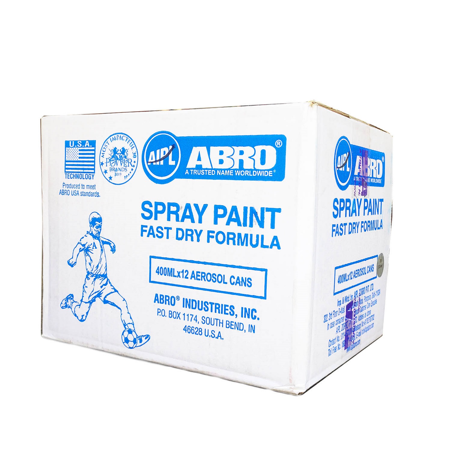 ABRO SP-12 Spray Paint 400 mL Grass Green_2