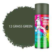 ABRO SP-12 Spray Paint 400 mL Grass Green_0