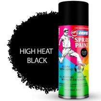 ABRO SP-1200 Spray Paint 400 mL High Temperature Black_0