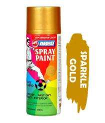 ABRO SP-34 Spray Paint 400 mL Sparkle Gold_0