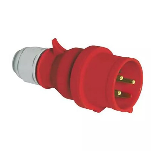 Aseco 3 Pin 200 - 415 V 63 A IP67 Industrial Socket_0