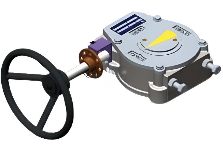 Cair 2 - 110 kW Worm Reduction Gear Box CEA-80-L 80:1 3000 Nm_2