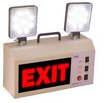 BPS EXIT-4L 2 x 12 W LED Emergency Light Unit 3 hr Wall Mounted_0
