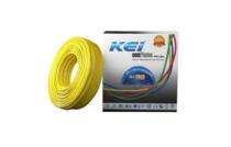 KEI 1 sqmm conFlame FR LSH Electric Wire Yellow 180 m_0