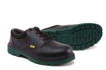 JAMA JS 076 Leather Steel Toe Safety Shoes Black_0
