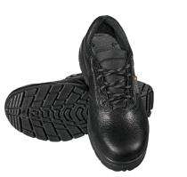 Mallcom LOREX Real Leather Steel Toe Safety Shoes Black_0