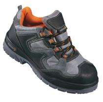 Mallcom Margay Leather Steel Toe Safety Shoes Black and Grey_0