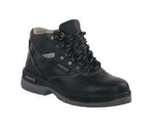 Mallcom Iriomote Leather Steel Toe Safety Shoes Black_0