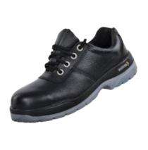Mallcom Pampas Leather Steel Toe Safety Shoes Black_0