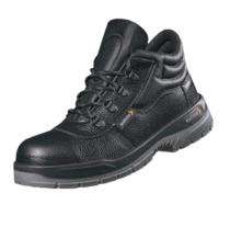 Mallcom Tiglon 3400 Leather Steel Toe Safety Shoes Black_0