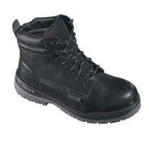 Mallcom Tiglon 3600 Leather Steel Toe Safety Shoes Black_0