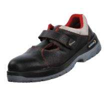 Mallcom Korat Leather Steel Toe Safety Shoes Black_0