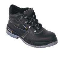 Mallcom Caralot Leather Steel Toe Safety Shoes Black_0