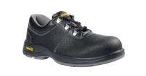 Euro Safety Xolid Rill Printed Grain Leather Steel Toe Safety Shoes Black_0