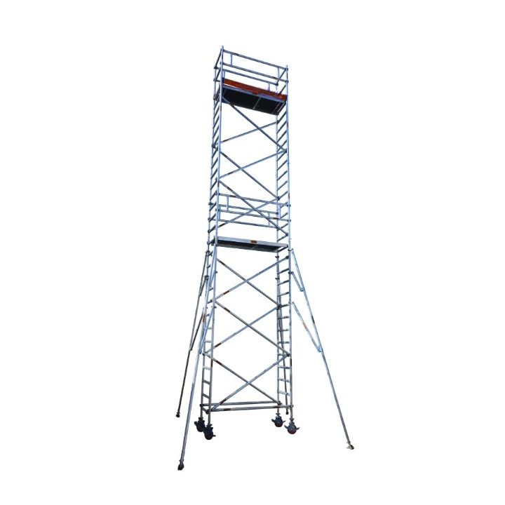 MSAFE 10.2 m Single Width without Stairs Scaffolding Tower 1800 x 750 mm 200 kg/m2_0