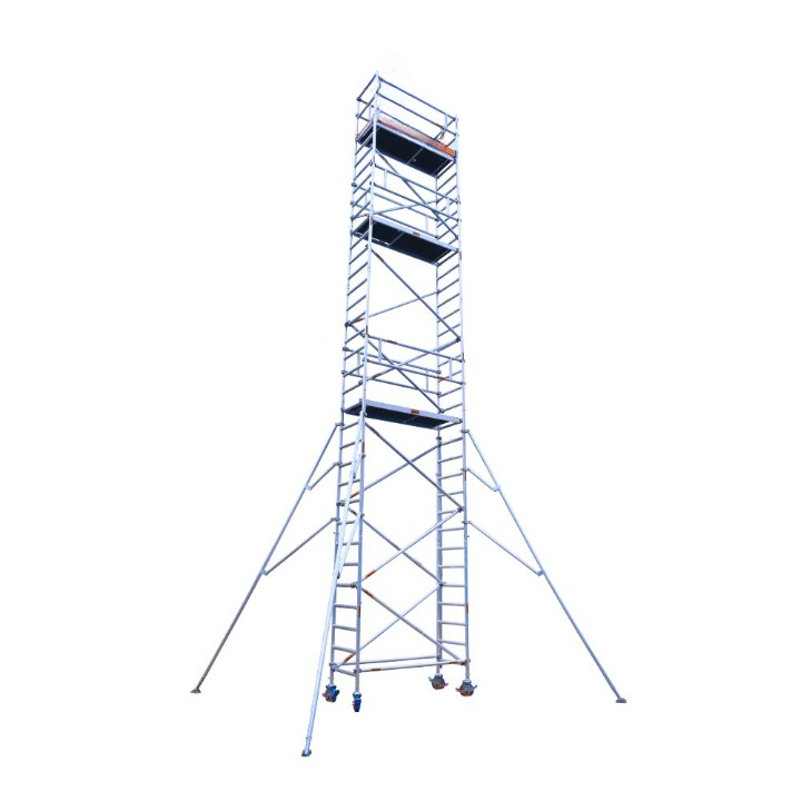 MSAFE 11.3 m Single Width without Stairs Scaffolding Tower 1800 x 750 mm 200 kg/m2_0