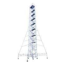 MSAFE 21.5 m Mobile Tower with Stairs Scaffolding Tower 1800 x 1350 mm 200 kg/m2_0