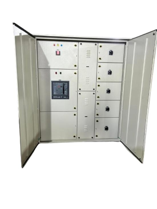 iPower Mild Steel Three Phase Power Control Panel 10 - 6500 A White_1