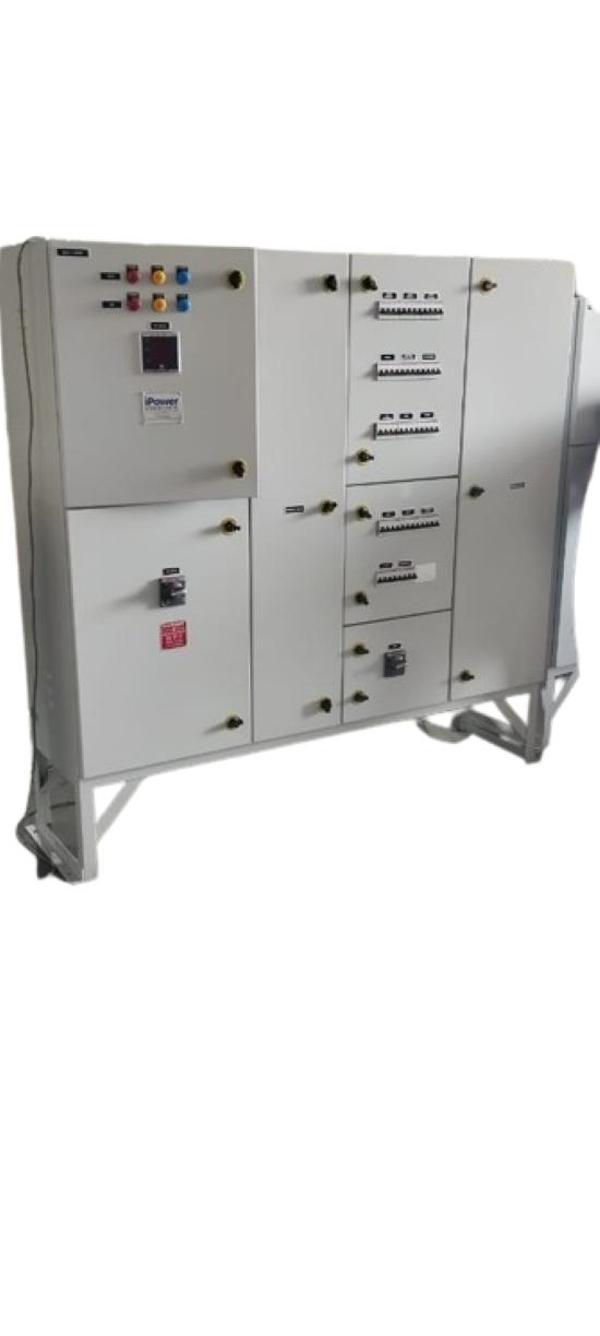 iPower Mild Steel Three Phase Power Control Panel 10 - 6500 A White_2