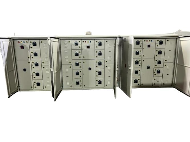 iPower Mild Steel Three Phase Power Control Panel 10 - 6500 A White_4