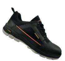 Fuel JORDAN LC Real Leather Steel Toe Safety Shoes Black_0