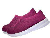 ADZON Synthetic Leather Steel Toe Safety Shoes Pink_0