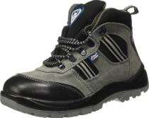 Allen Cooper AC-1157 Real Leather Steel Toe Safety Shoes Black and Grey_0