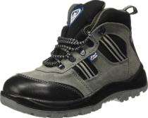 Allen Cooper AC-1157 Real Leather Steel Toe Safety Shoes Grey and Black_0