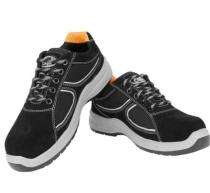 Allen Cooper AC-1582 Synthetic Leather Steel Toe Safety Shoes Black_0