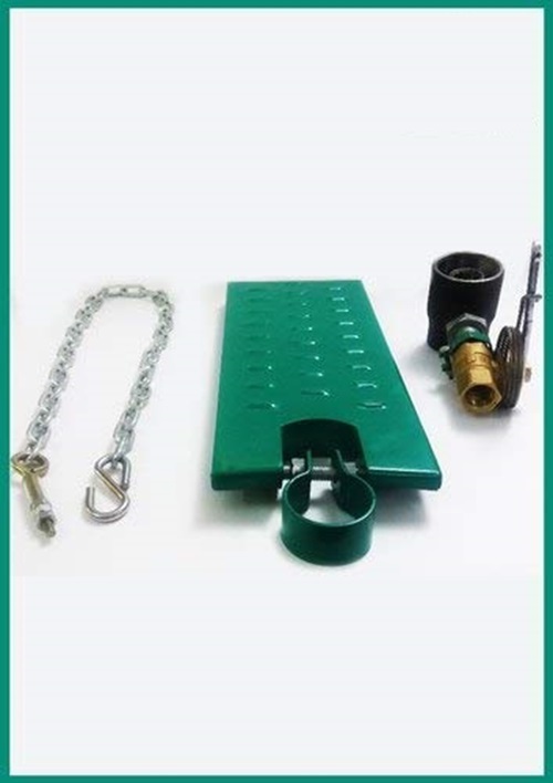 ESCORT PVC Hand and Foot Operated Safety Shower_1