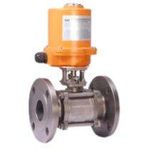 AMTECH 0.25 - 12 inch Electric Investment Casting Ball Valves Flanged Three Piece_0