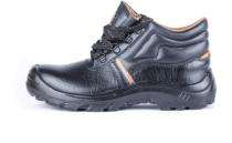 Hillson Apache Genuine Grain Leather Steel Toe Safety Shoes Black_0