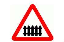 Manned Level Crossing Signages 900 x 900 mm Aluminium_0