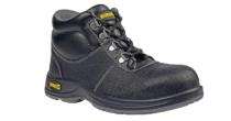 Euro Safety Troy Rill Printed Grain Leather Steel Toe Safety Shoes Black_0